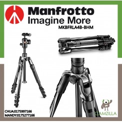 MANFROTTO Befree 2N1 Aluminium tripod lever, monopod  included.